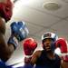 Cleveland boxer Anthony Card competes in the fourth bout of the A-Square Fight Club Boxing Showcase on Friday, July 19. Daniel Brenner I AnnArbor.com